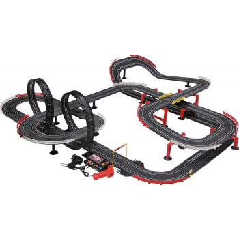 14-metrowy Tor wyścigowy dla dzieci 3-8 lat Funkcja zmiany prędkości + 2 autka + 2 pętle 360